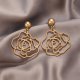 zinc Needle Earrings