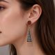 zinc Needle Earrings